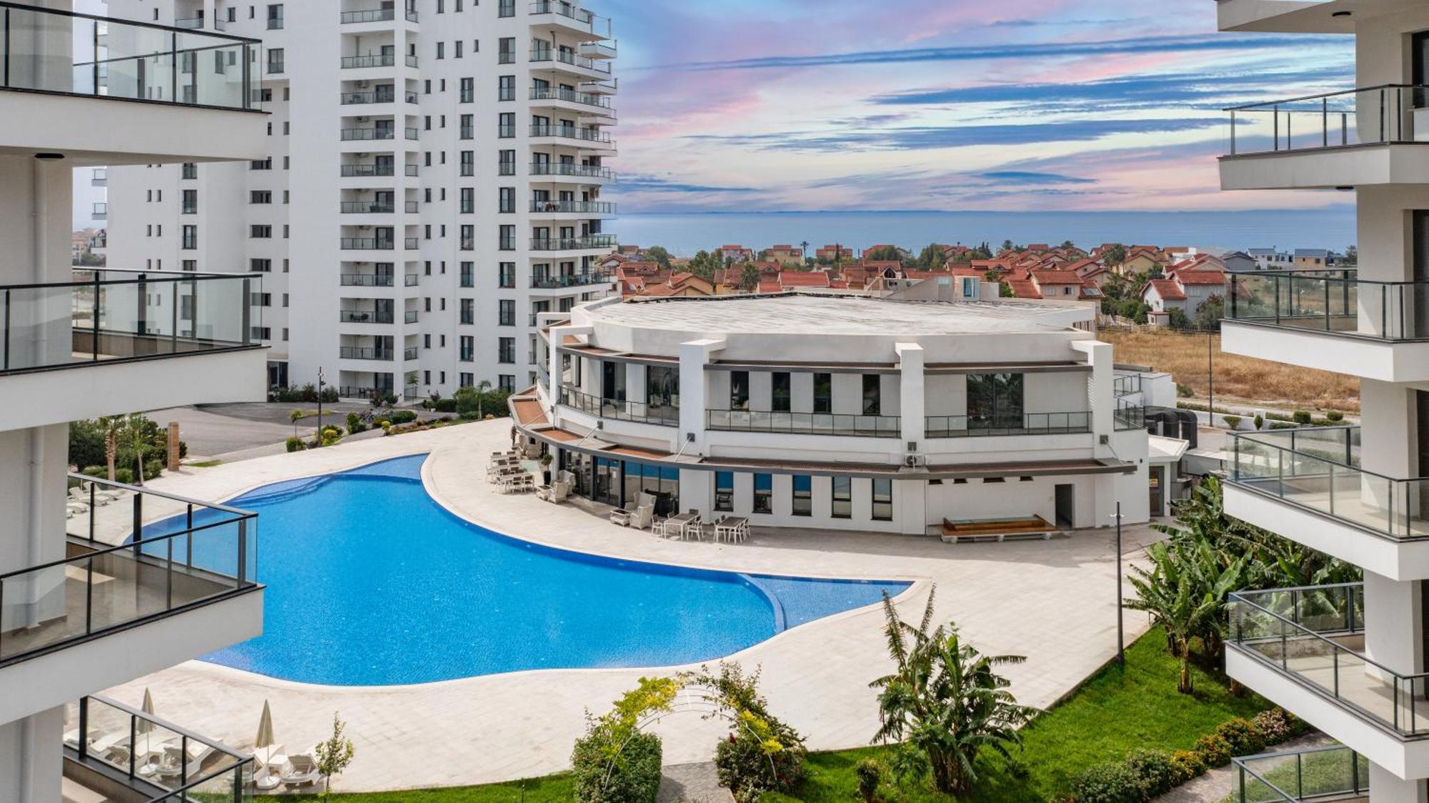 Sophia Pool Apartments In Caesar Blue Resort, Fixed Lunch Till 3Pm, Gym, Swimming Pools, Sauna, Hammam, Kids' Club Available Perivolia tou Trikomou Exterior foto